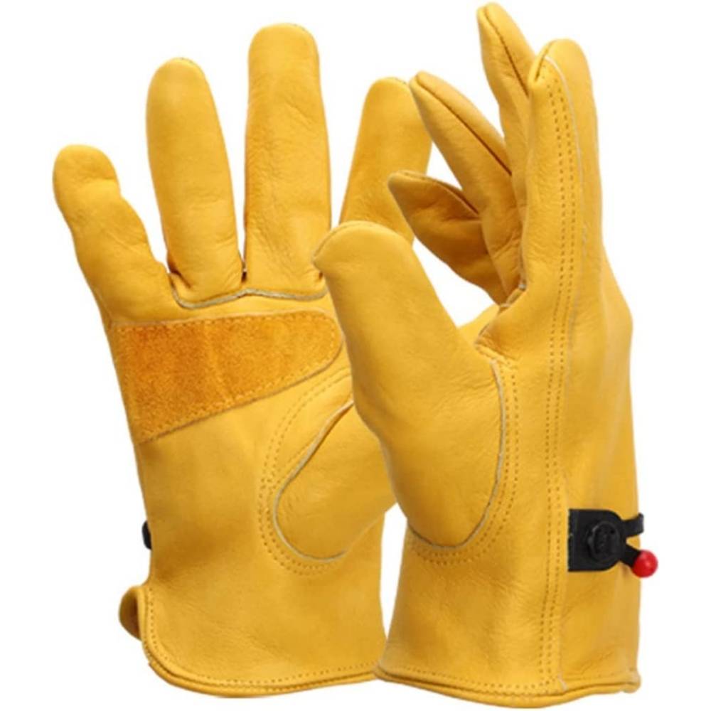 Leather Workwear Gloves S