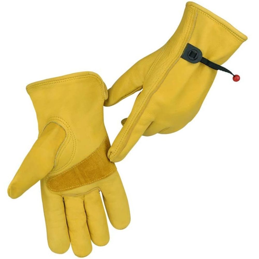 Leather Workwear Gloves S